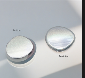 Scatola Personalizzata in Latta per Cosmetici e Profumi, con Chiusura Magnetica, Marcatura Laser, Portatile, con Coperchio Scorrevole, per Blush e <span class=keywords><strong>Aromaterapia</strong></span> - Product Image 4
