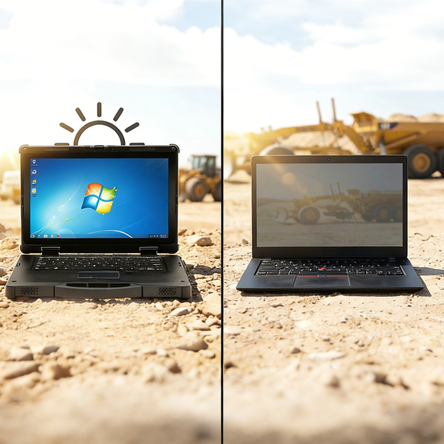 OEM ODM Aethlumis Industrial Rugged Laptop Core I7 15.6 Inch IPS for Marine Navigation and Oceanographic Research Testing Laptop