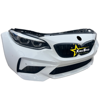 Kit de Carrocería de Parachoques Delantero de Segunda Mano de Alta Calidad para BMW M2 F87, Piezas Delanteras con Radiador, Parachoques para Automóviles