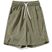 Shorts de sport pour hommes personnalisés de haute qualité avec logo, taille élastique, séchage rapide, pour la gym, la natation, la course à pied, en nylon avec cordon de serrage