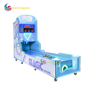 Máquina de Juego de Bolos Arcade Mini para 1 Jugador, Juego Infantil con 1 Año de Garantía, Madera y Plástico, Inglés - Product Image 5