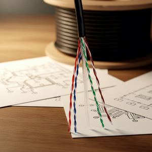 Câble réseau intérieur Cat6 CCA UTP à conducteur en cuivre massif, prix usine, 1000 pieds en vrac, bande passante 550 MHz - Product Image 2