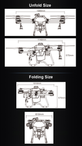 BROUAV Quadcopter Frame <b>Drone</b> Carbon Fiber Folding Frame Gear Core <b>Components</b> Farm Use Cost-Effective 3-Month Warranty Easy - Product Image 3