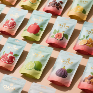 Saco Mylar com Zíper Reutilizável para Alimentos, Grau Alimentício, Barras Energéticas, Alimentos Congelados, Café em Pó, Chá, Farinha de Trigo - Product Image 5