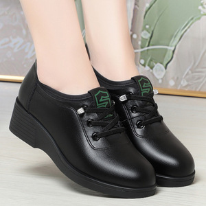 Xuanhui Nuove <span class=keywords><strong>Sneakers</strong></span> da Donna alla Moda con Lacci, Zeppa Alta di Qualità e Comfort - Product Image 2