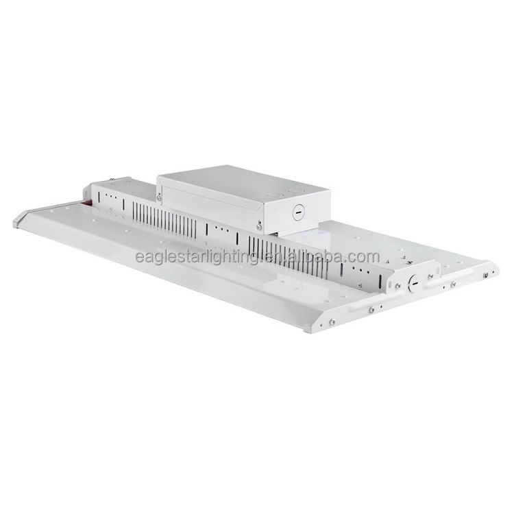 Dimmable 5 Year Warranty 165W/220W/300W 140lm/w us inventory led linear high bay light linear led highbay for exhibition commerc