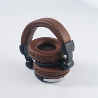 Casque DJ supra-auriculaire OEM avec interface 3,5 mm et câble détachable pour spectacles en direct et équipement de monitoring