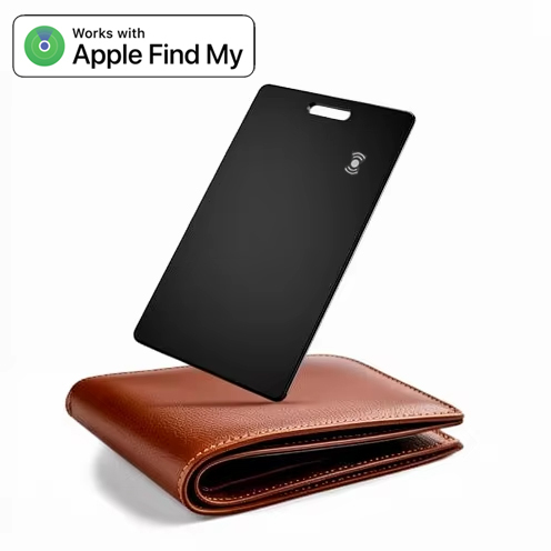 1.8mm Ultra-slim GPS Tracker Device Card MFi Certified Smart Tag IP68 Waterproof  Tracker for Wallet Luggage Find My