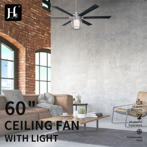 Ventilateur de plafond intérieur de 153 cm avec lumière LED à intensité variable, pales réversibles en wengue/hêtre, finition nickel brossé, télécommande, CE GS RoHS - Product Image 2