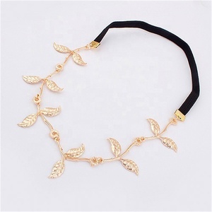 MIO British style fashion romantic olive branch fascia elastica fashion sweet metal tree leaf headband - Product Image 6
