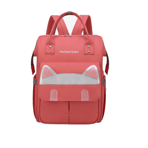 Factory Wholesale Portable Mommy Bag Waterproof  Cute Storage Space Large Diaper Bags Multi Functional Durable Women's Baby Bags