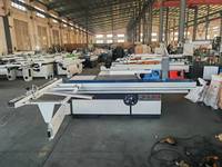 Scie à table horizontale coulissante de 3200 mm, machine à travailler le bois, découpe de précision du bois, 380V/220V, garantie 1 an