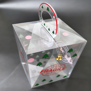 Caja de plástico PET/PVC reciclable de aspecto elegante con revestimiento UV de bloqueo automático para embalaje de piezas pequeñas - Product Image 4