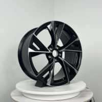 Nouvelles Jantes en Alliage Concaves Profondes 21 Pouces 5x112 9.5J ET25 JWL-VIA pour Audi A4 A5 A6 A7 (Modèle 2026)