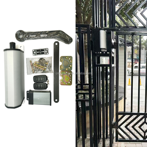 ประตูไฟฟ้ากันน้ำกลางแจ้งทันสมัยตัวดำเนินการประตูพับติดด้านข้างผู้ประกอบการประตูสวิงสำหรับวิลล่าสไตล์ร่วมสมัย - Product Image 2