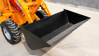 Mini-dumper BCZX 4x4, chargeuse sur pneus diesel, équipement de construction compact à haute efficacité opérationnelle
