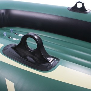 Kayak Gonflable en PVC de Taille Unique 175CM <span class=keywords><strong>Bateau</strong></span> Canot Annexe pour Jeux Aquatiques Aviron Pêche Surf Lac Rivière Pliant - Product Image 6