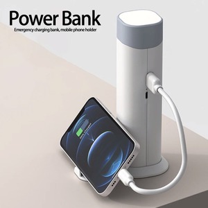 Usb Folding with Mobile Power <b>Small</b> <b>Table</b> Lamp 5000 MAh Multi-function Eye Protection <b>Table</b> Lamp Learning Bedroom Living Room Ou - Product Image 4