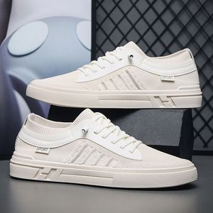 Zapatos casuales de nuevo estilo con parte superior de malla transpirable con nervaduras, zapatos modernos con suela suave y diseño de caña baja. - Product Image 4