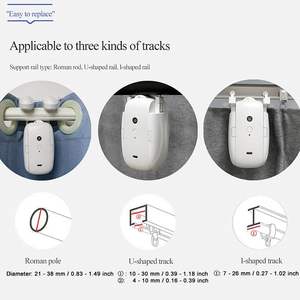 ระบบเปิด-ปิดม่านอัจฉริยะแบบเงียบ รองรับรางรูปตัวยู/ตัวที และรางแบบโรมัน รองรับการใช้งานกับ Alexa และ Google Home - Product Image 6
