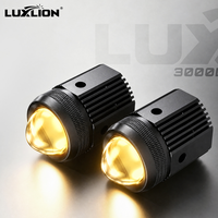 Feux antibrouillard pour moto SENLO M1 M5 X1 X2 X6, feux auxiliaires LED, kit de câblage avec relais