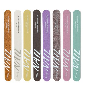 Logo personnalisé professionnel 100/180 lime à <span class=keywords><strong>ongles</strong></span> émeri acrylique lavable double face avec design rond pour le soin professionnel des <span class=keywords><strong>ongles</strong></span> - Product Image 4