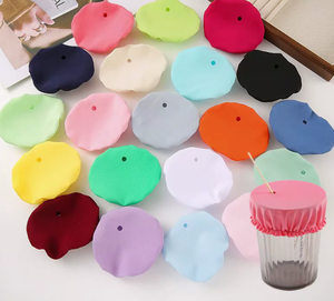 Cubierta para Bebidas de Látex Anti-Picaduras con Logotipo Personalizado en Varios Colores, Cubierta Impermeable para Vasos con Tapa de Vidrio para Fiestas, Accesorios de Bar - Product Image 4