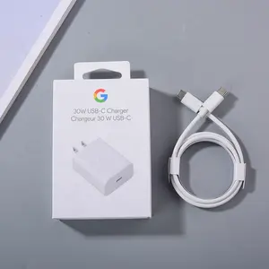 30W USB-C Charger and Cable - Compatible with Google Products and Other  USB-C Devices - Fast Charging Pixel Phone Charger - USB-C to USB C Sync  Charge