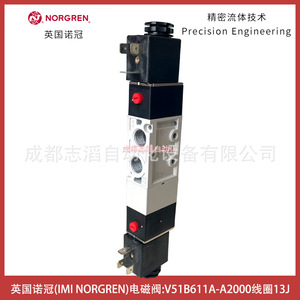 โซลินอยด์วาล์ว Norgren รุ่น V51B611A-A2000 24VDC 1/2 นิ้ว สำหรับแก๊ส อุณหภูมิปกติ ใช้งานทั่วไป - Product Image 4