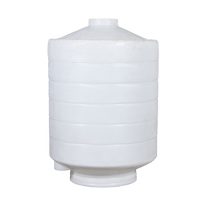 ถังเก็บน้ำทรงกรวย 10 ตัน วัสดุ PE สีขาว หนาพิเศษ สำหรับผสมกรดด่าง - Product Image 2