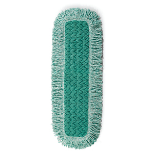 Panno in Microfibra Verde 60 Cm con Frange Organiche - Product Image 1