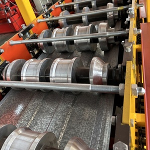 Automatische Farbstahl-Selbstverschluss-Ständerad-Dachblech-Rollformmaschine - Product Image 5