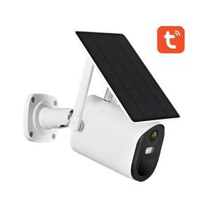 Tuya-cámara solar inalámbrica de 3mp, batería recargable por wifi, impermeable, para exteriores, alexa <span class=keywords><strong>echo</strong></span> - Product Image 1