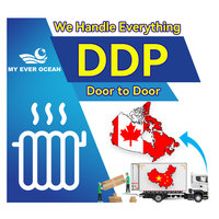 Ever Ocean Ddp Entrega rápida Llevar calentadores eléctricos Agente de transporte Servicios de logística de envío Calcular los costos de flete a Canadá