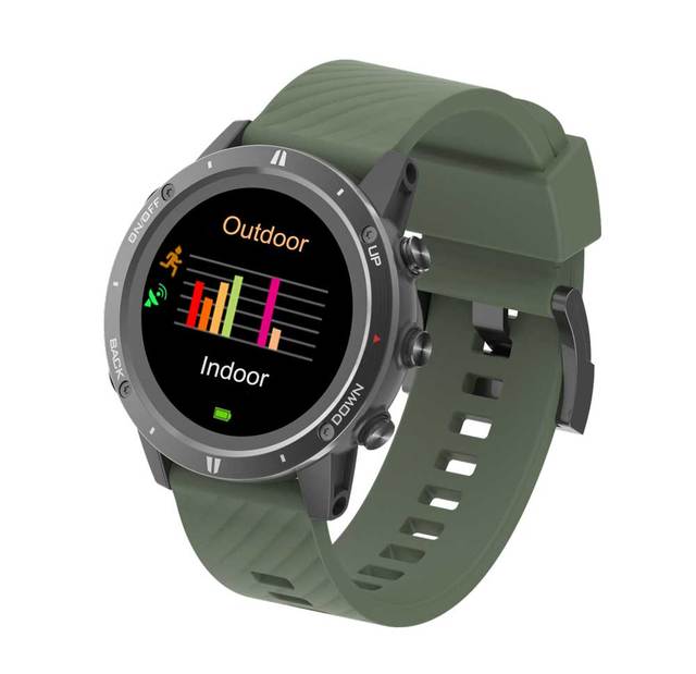 Sunroad GPS Sports Watch Waterproof Swim Run Cycling Climb Hiking Men Digital Fashion Altimeter Compass Portable Wristwatch