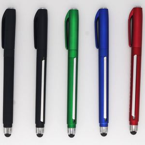 Stylo publicitaire multifonctionnel avec bannière rétractable et stylet tactile pour personnalisation de marque - Product Image 2