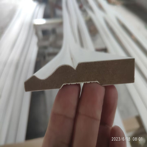 МДФ-молдинги, современные формы для внутренней отделки, белая сосновая дверная обшивка - Product Image 5