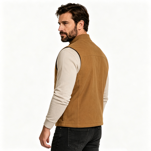 <span class=keywords><strong>Gilet</strong></span> de travail en toile pour homme, personnalisable avec logo, en coton matelassé, sans manches, style bomber, vente en gros d'usine, <span class=keywords><strong>gilet</strong></span> utilitaire d'extérieur - Product Image 5