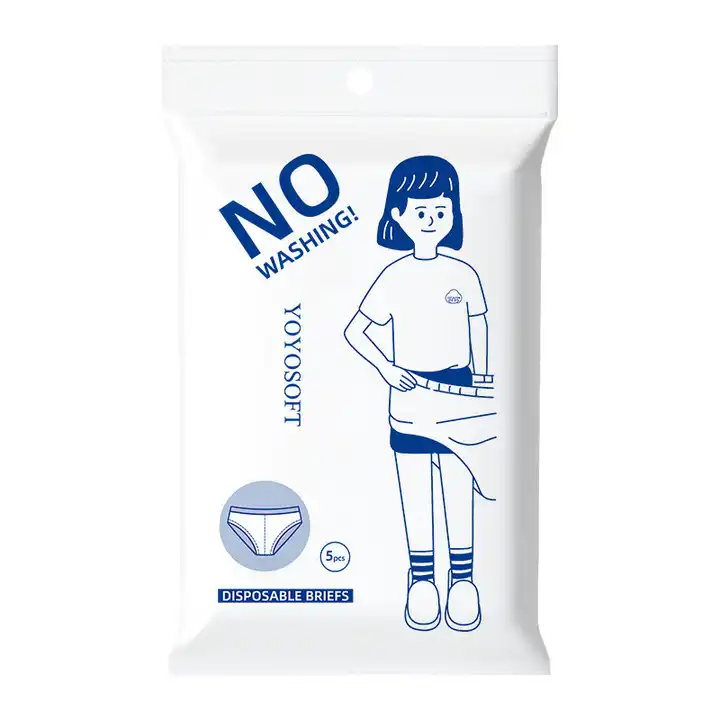 wholesale female disposable underwear cotton travel
