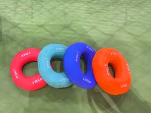 Custom <strong>Training</strong> O Shape Silicone Hand Grip <strong>Ring</strong> Strengthener - Product Image 5