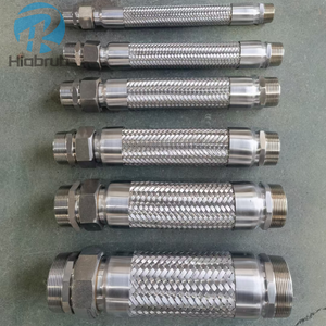 ท่อโลหะสแตนเลส 304 316 แบบถักลอน พร้อมข้อต่อแบบหมุนได้และแบบเชื่อมต่อเร็ว - Product Image 4