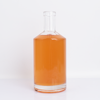 Grosir 750ml termurah botol kaca pabrik botol minuman keras botol polos alkohol botol kaca