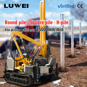 آلة دق الخوازيق الهيدروليكية التي تعمل بالديزل للتوصيل السريع، مناسبة لحواجز الطرق السريعة وتثبيت الألواح الشمسية على الأرض - Product Image 2