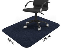 Tapis de chaise multi-usages en plastique pour la maison et le bureau, protection pour sols durs et tapis de chaise de bureau, tapis de chaise de bureau pour le soin des pieds
