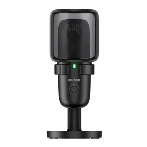 Altavoz bluetooth portátil con micrófono inalámbrico, micrófono de cámara de vídeo para conferencia
