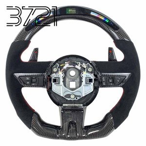 Volante de Fibra de Carbono para Chevrolet Camaro Cruze Malibu Sonic Aveo Spark Trax, Volantes de Carreras Personalizados 2010-2017 - Product Image 1
