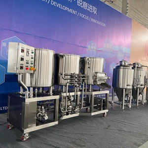 Mang theo chìa khóa trao tay dự án bia brewhouse thép không gỉ Home - Brew 100L bia thiết bị sản xuất bia cho doanh số bán hàng - Product Image 3