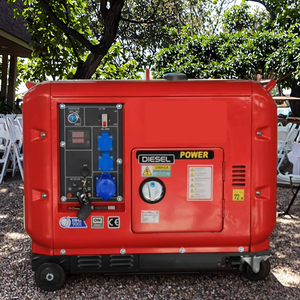 เครื่องกำเนิดไฟฟ้าดีเซลแบบเงียบพิเศษ 5kva 8kva 10kva 230V กำลังไฟฟ้าเท่ากัน ระบบอินเวอร์เตอร์ ATS 110/220/380V 50/60Hz - Product Image 1