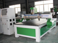 Machine de gravure sur bois LUDIAO CNC 1313 1325 à une tête avec 2 broches, broche refroidie par eau 3 axes