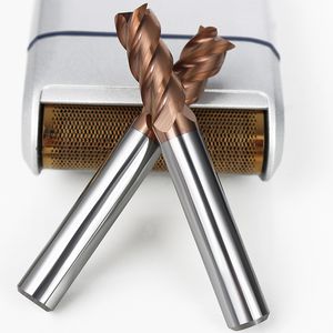 Hrc68 Vierkante Kogelneus Einde Molens Massief Carbide Wolfraam Cnc Frezen Snijder 1/8 3/16 1/4 5/16 3/8 Maten Custom Odm/Oem Ondersteuning - Product Image 4